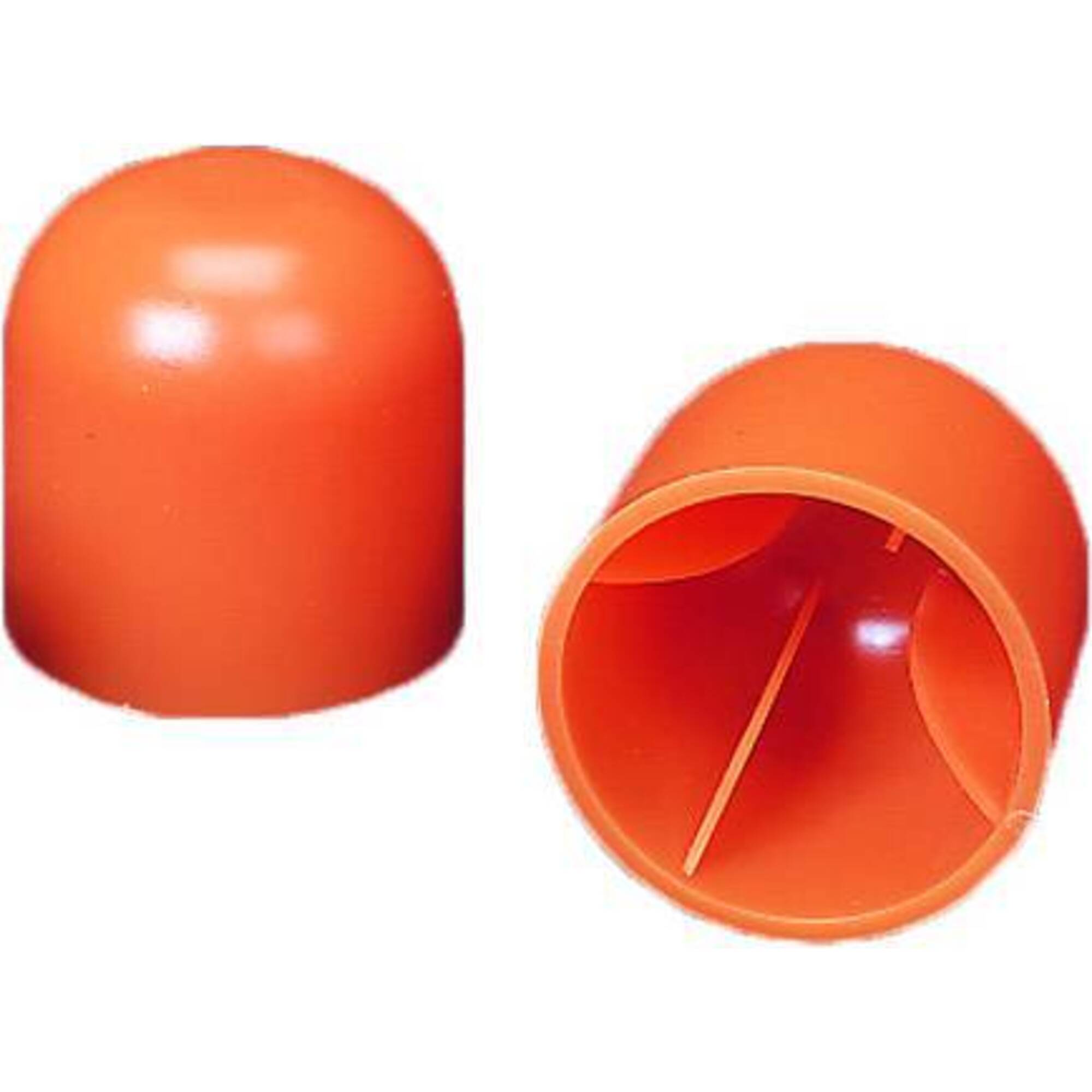 Mutual Industries 14640-0-2 Large Orange Rebar Cap 2"100/Box
